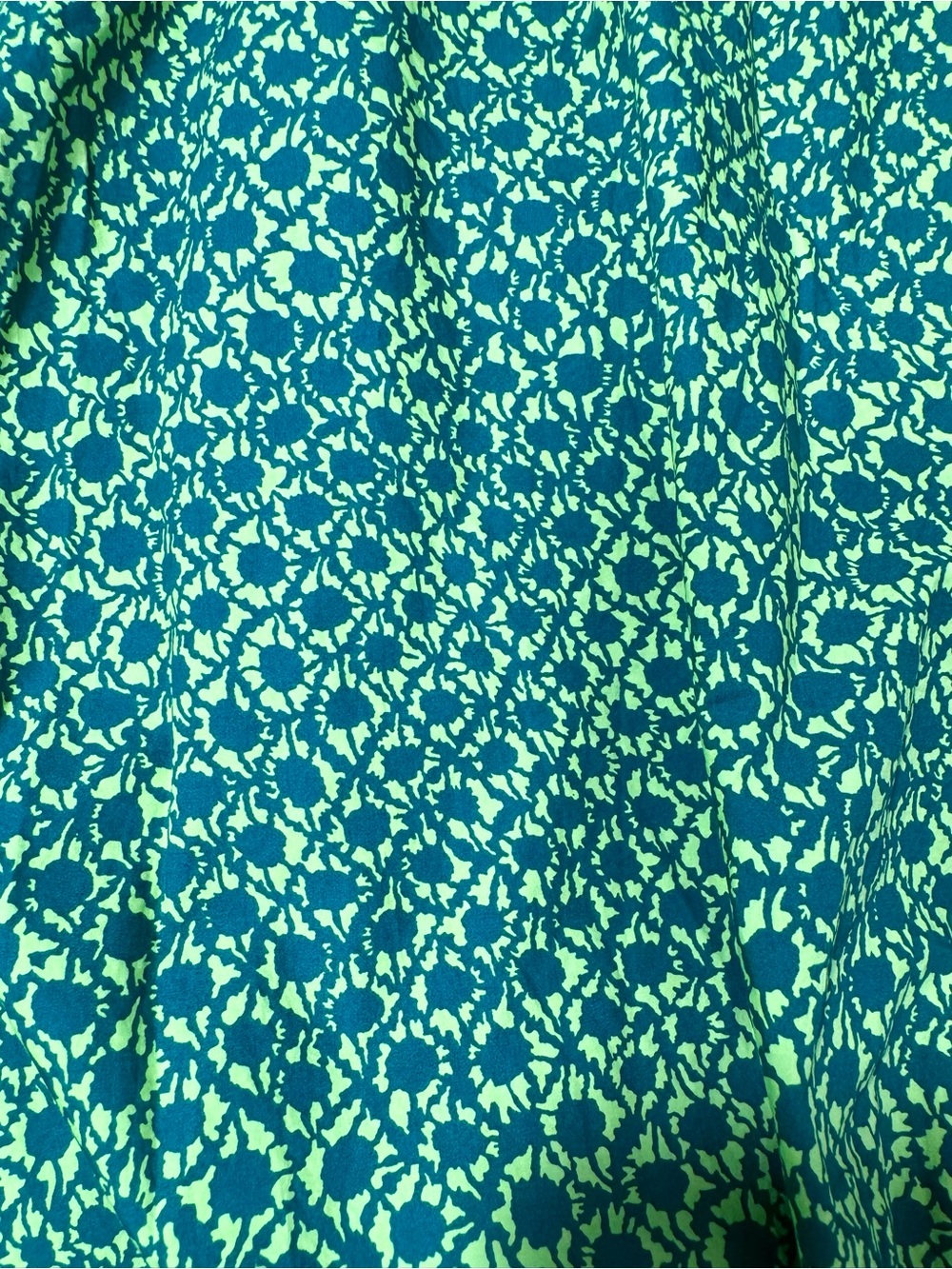 COS Green Smocked Sleeveless Midi Dress Straps Summer size M excellent condition - Picture 9 of 9